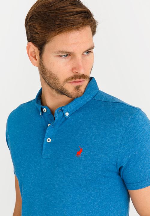 POLO - Small Pony Golfer Mid Blue