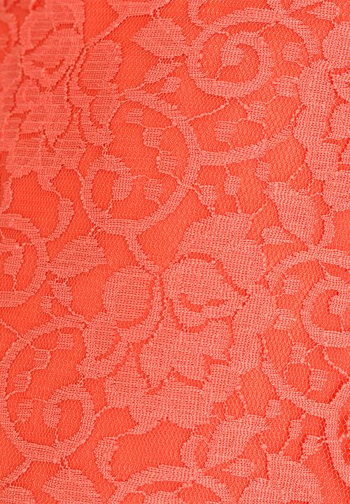 See-Saw - Lace Top Orange