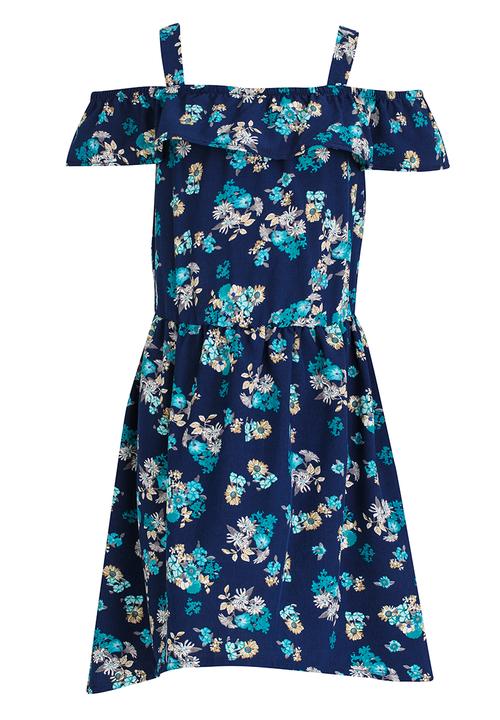 See-Saw - Bardot Dress Multi-colour