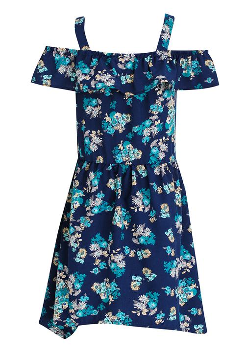 See-Saw - Bardot Dress Multi-colour