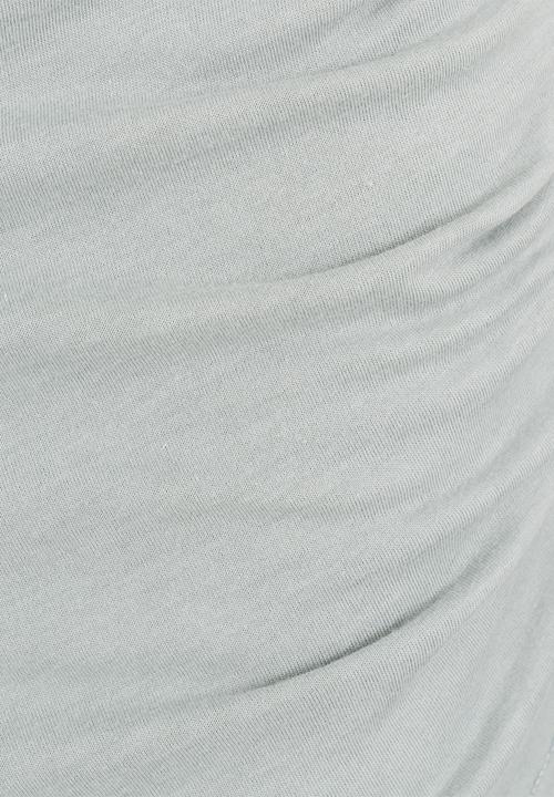 Rebel Republic - Bodycon Skirt with Side Pleats Grey