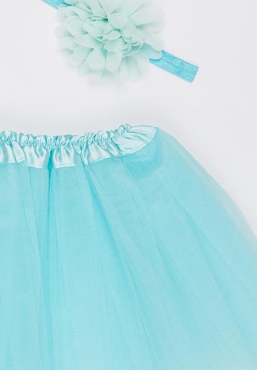 Pop Candy - Headband and Skirt Set Mint