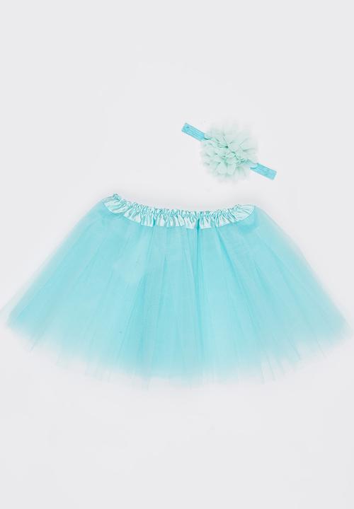Pop Candy - Headband and Skirt Set Mint