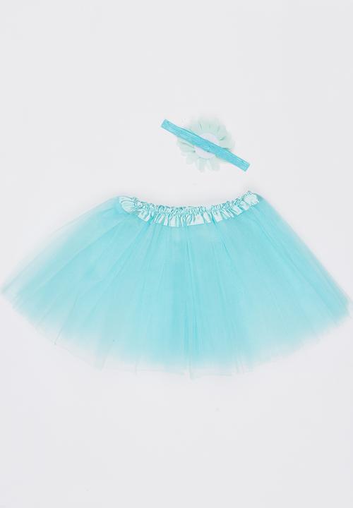 Pop Candy - Headband and Skirt Set Mint