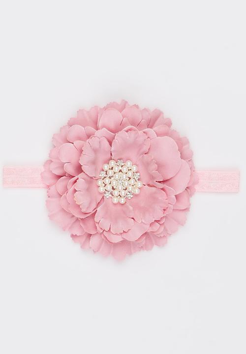 Pop Candy - Flower Headband Pale Pink