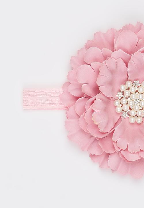 Pop Candy - Flower Headband Pale Pink