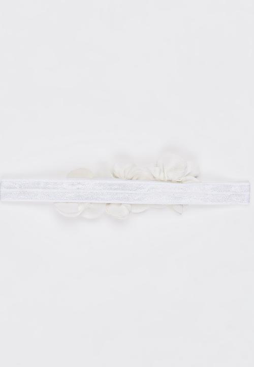 Pop Candy - Flower Headband White