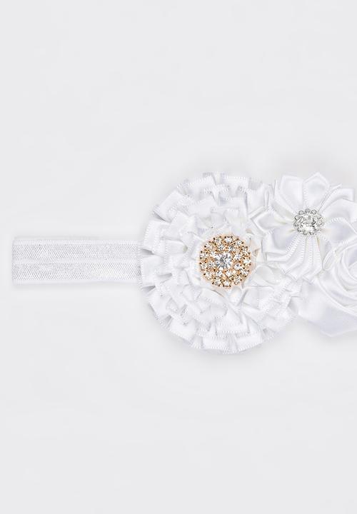Pop Candy - Flower Headband White