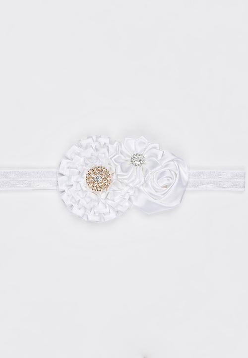 Pop Candy - Flower Headband White