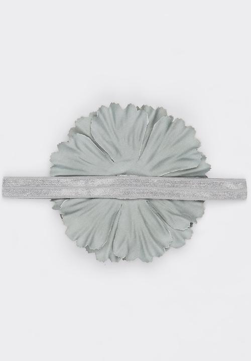Pop Candy - Flower Headband Grey