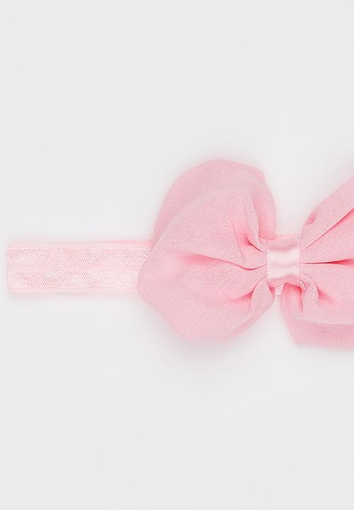 Pop Candy - Bow Headband Pale Pink
