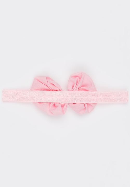 Pop Candy - Bow Headband Pale Pink