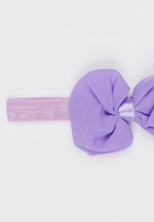 Pop Candy - Bow Headband Mid Purple