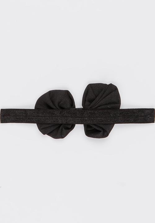 Pop Candy - Bow Headband Black