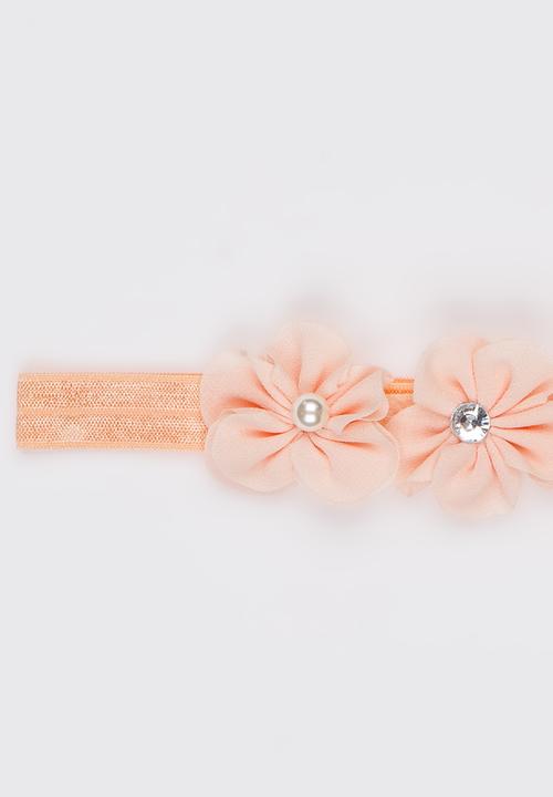 Pop Candy - Flower Headband Peach