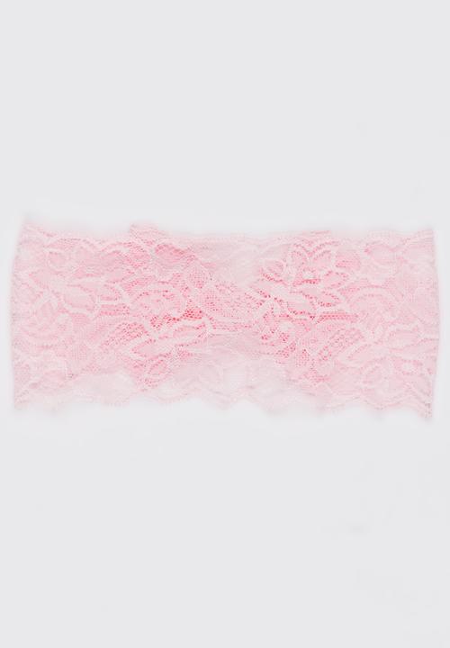 Pop Candy - Lace Headband Pale Pink
