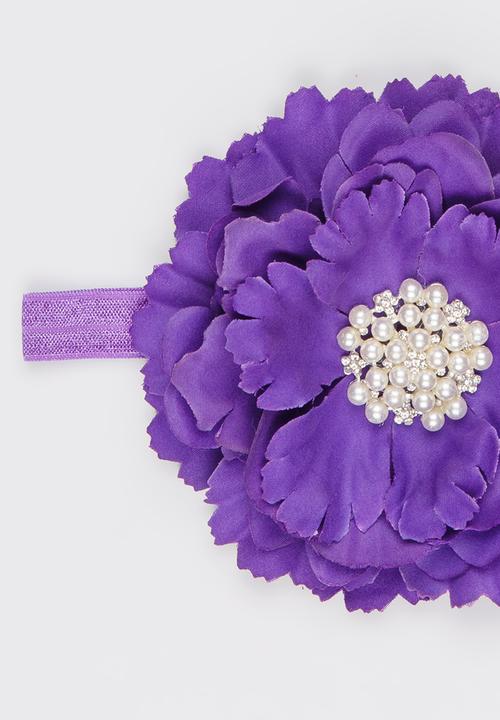 Pop Candy - Flower Headband Mid Purple