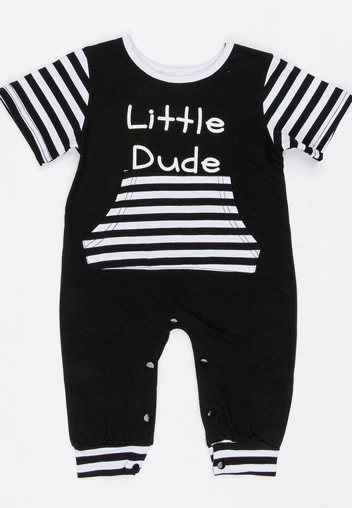 Pop Candy - Shortsleeve Romper Black