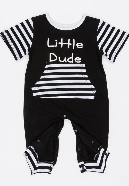 Pop Candy - Shortsleeve Romper Black