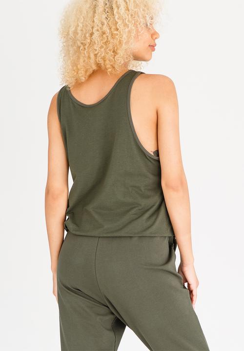 PUMA - Transition Tank Khaki Green