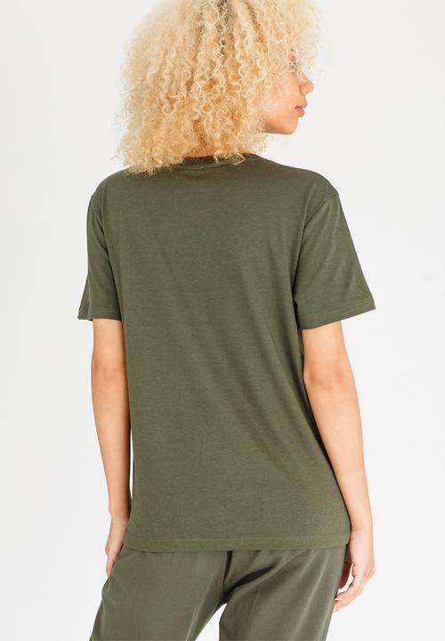PUMA - Archive Logo Tee Khaki Green