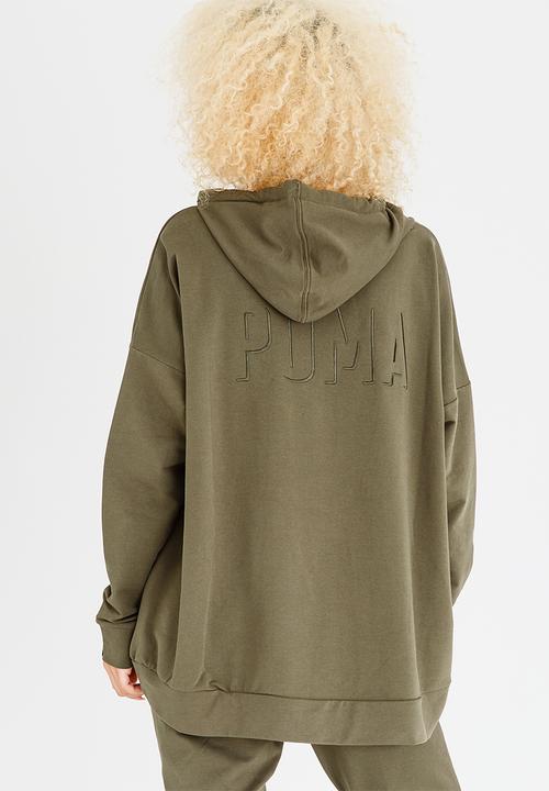 PUMA - Fusion Hoody Green