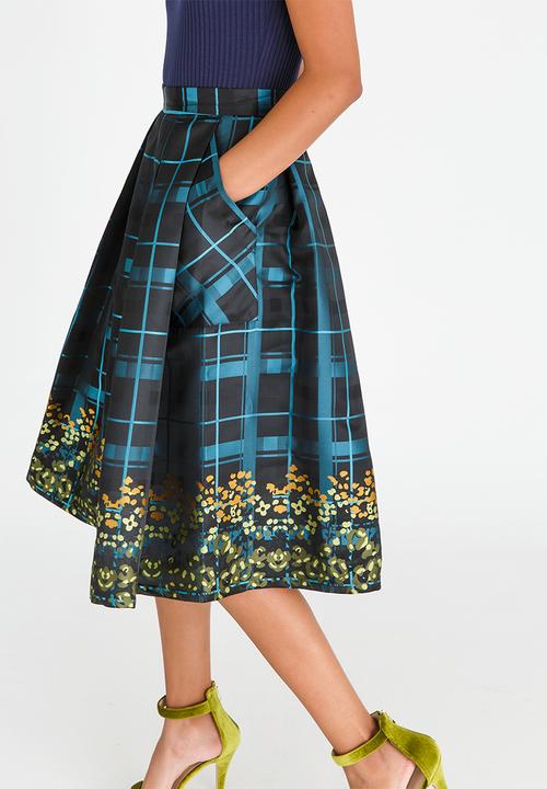 AMANDA LAIRD CHERRY - Malebogo Skirt Blue