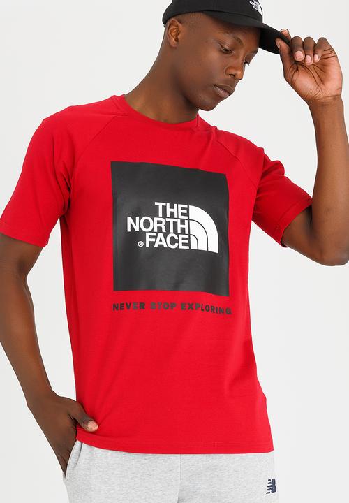DNU - The North Face - Raglan Box Tee Red