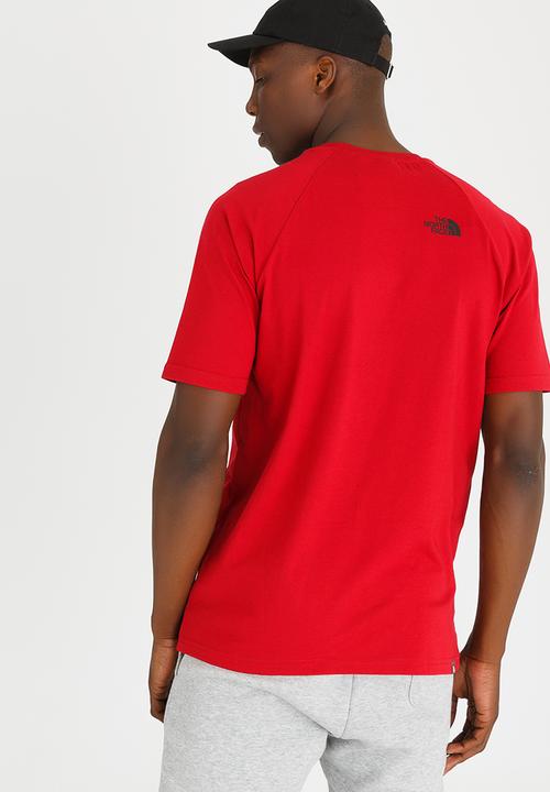 DNU - The North Face - Raglan Box Tee Red