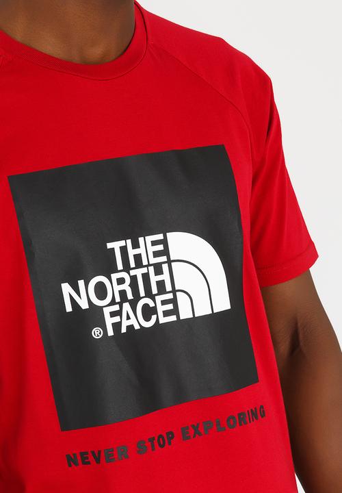 DNU - The North Face - Raglan Box Tee Red