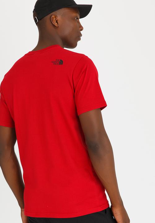 DNU - The North Face - Easy Crew Neck Tee Red