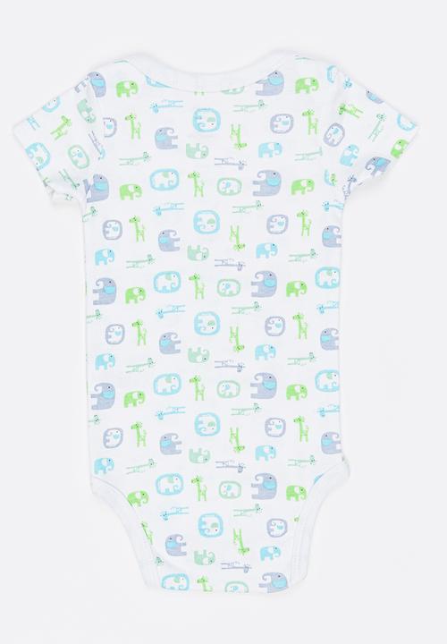 Pop Candy - Printed Bodysuit Multi-colour