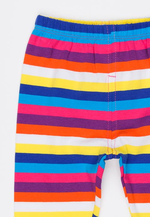 Pop Candy - Stripe Leggings Multi-colour