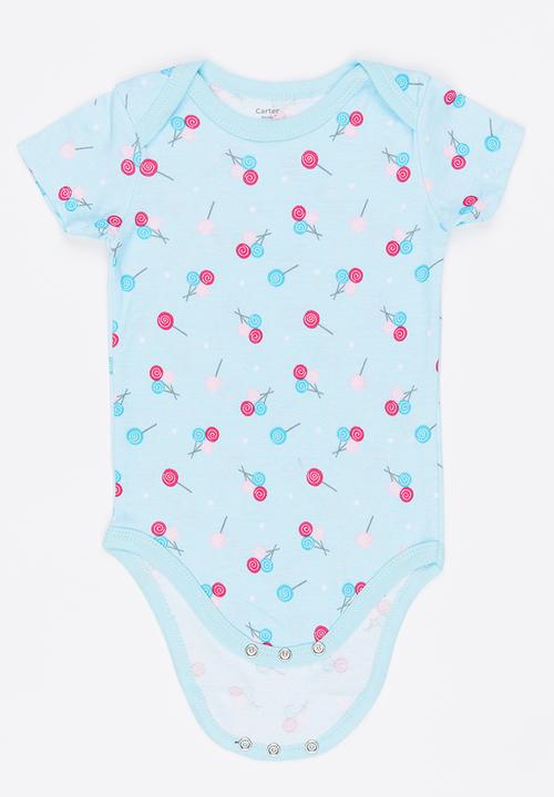 Pop Candy - Printed Bodysuit Multi-colour