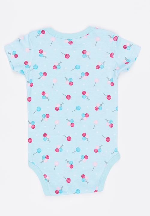 Pop Candy - Printed Bodysuit Multi-colour
