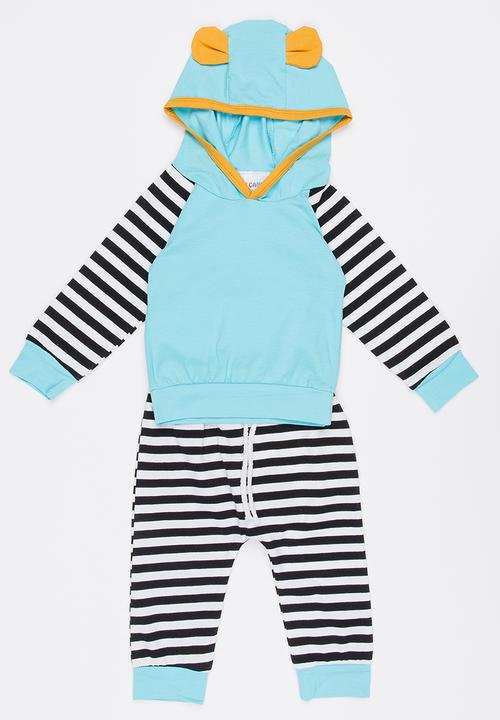 Pop Candy - Hoodie and Jogger Set Blue