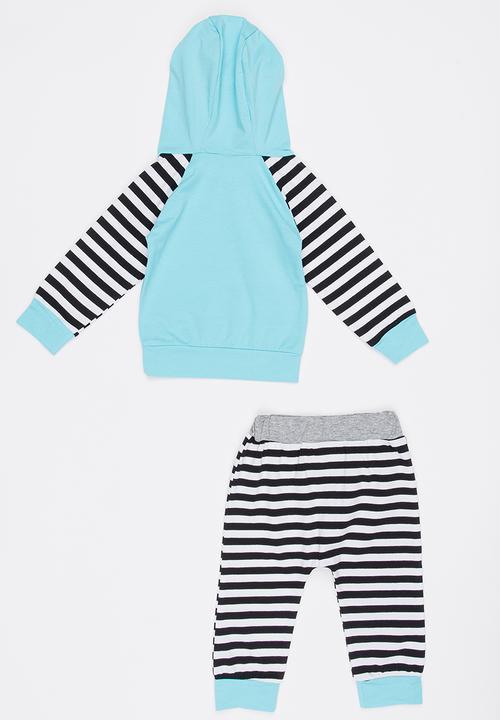 Pop Candy - Hoodie and Jogger Set Blue