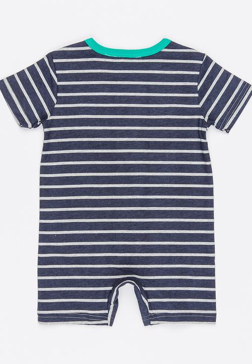 Pop Candy - Lion Romper Grey