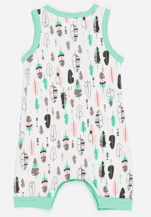 Pop Candy - Sleeveless Rompers Mint