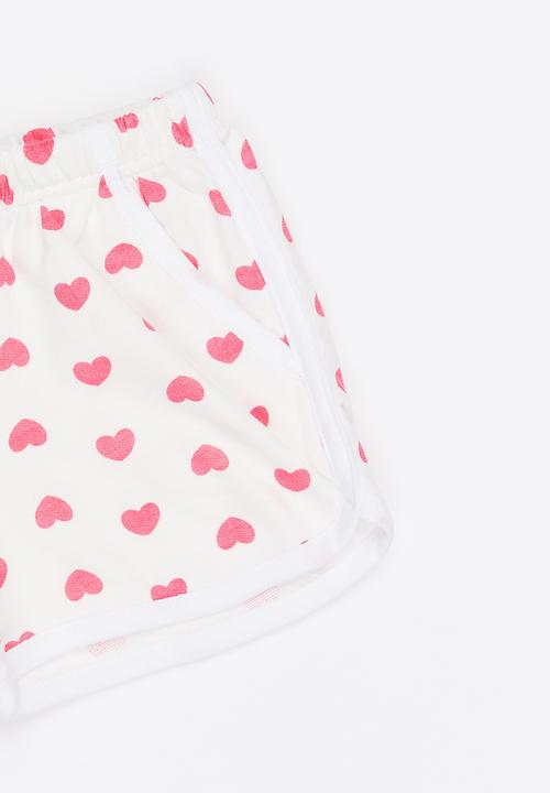 Pop Candy - Girls Shorts White