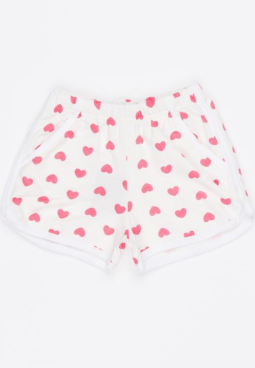 Pop Candy - Girls Shorts White