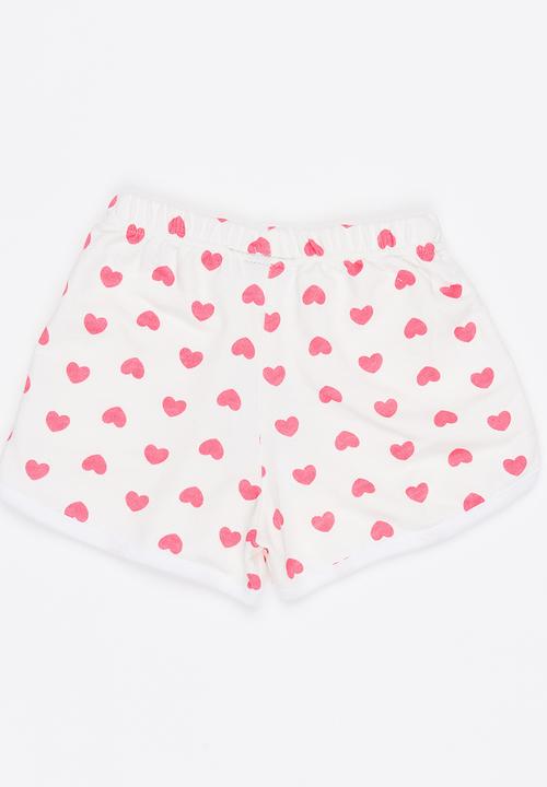 Pop Candy - Girls Shorts White
