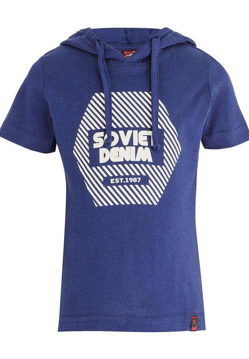 SOVIET - B Milan Tee Navy