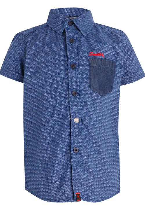 SOVIET - Cosmos Shirt Blue