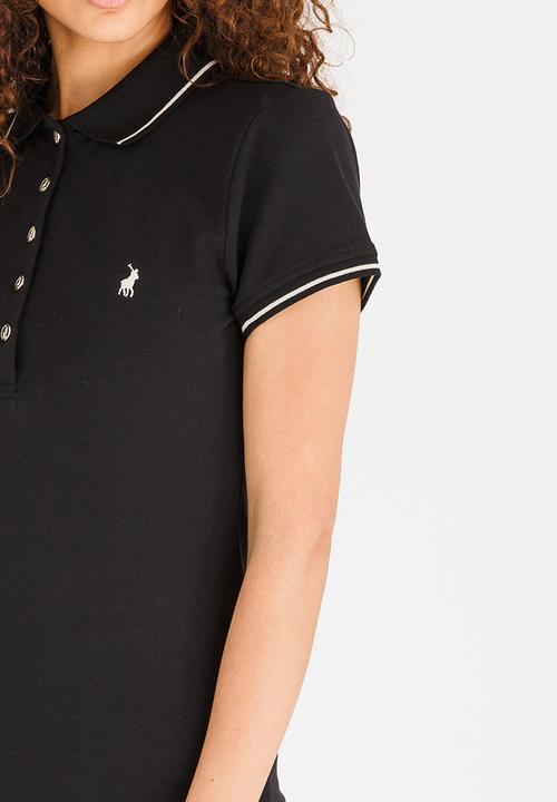 POLO - Charlie Short Sleeve Golfer Black