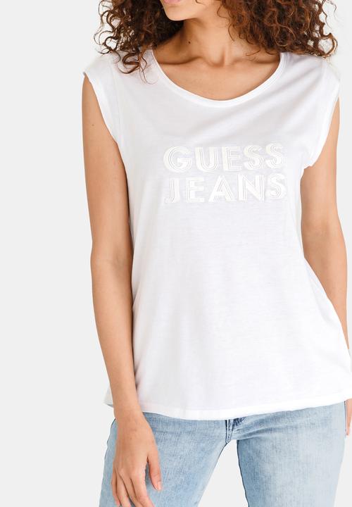 GUESS - Guess Jeans Easy Tee White
