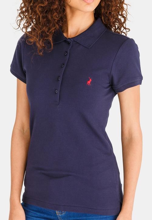 POLO - Margot  Short Sleeve Pony Golfer Navy