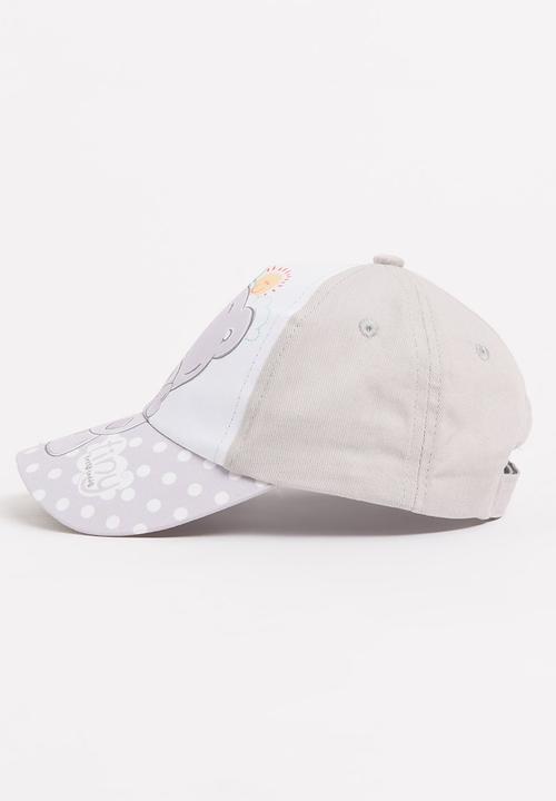 Character Baby - Tiny Tatty Teddy Peak Cap Grey