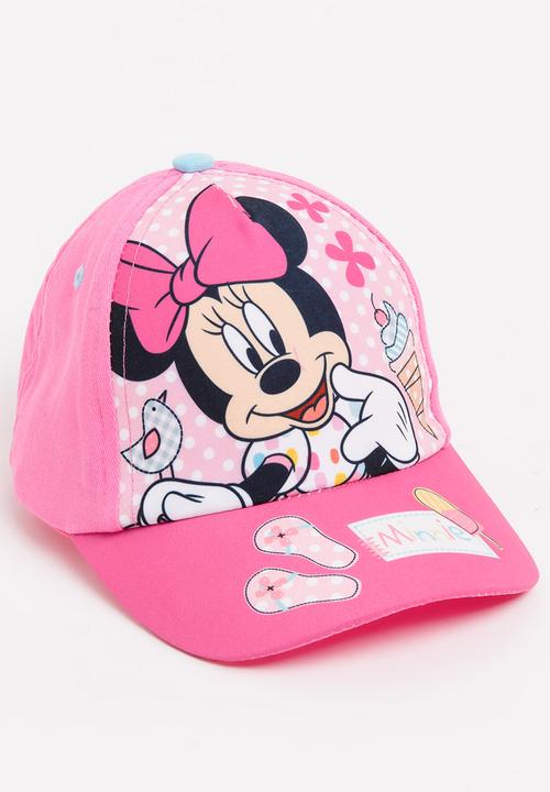 Character Baby - Minnie Mouse Peak Cap Dark Pink