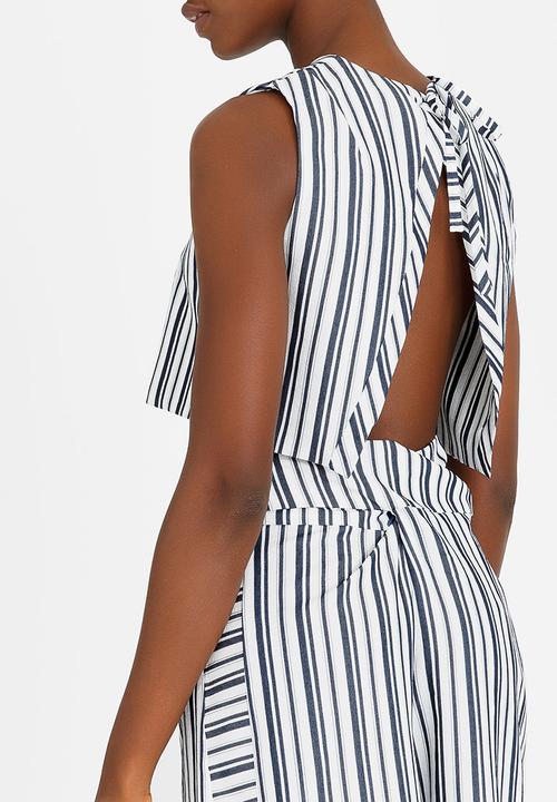 T_niche - Capri Top Navy & White